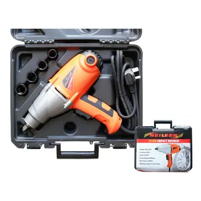 Neilsen 1010W Electric Impact Drill Wrench 1/2" Dr Power Tool with Sockets