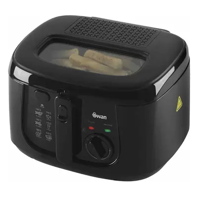 Swan 2.5L Square Fryer - Black