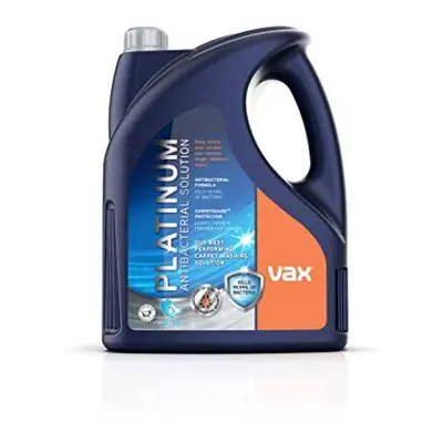 Vax Platinum Antibacterial 4L Carpet Cleaner Solution |Kills 99.99% of Bacteria | Neatralises Pe