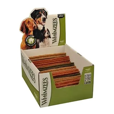 Whimzees Natural Dental Dog Treats, Stix Large, 50-Pieces