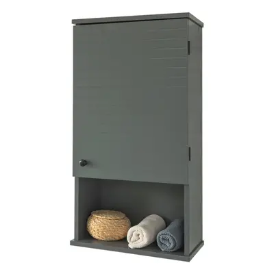 SoBuyÂ® BZR25-DG, Wall Mounted Bathroom Storage Cabinet