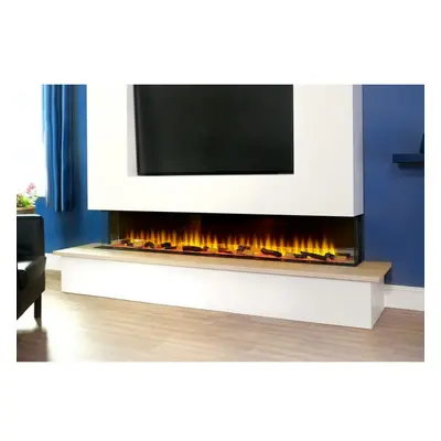 Adam Sahara Electric Inset Wall Fire with Remote Control, Inch