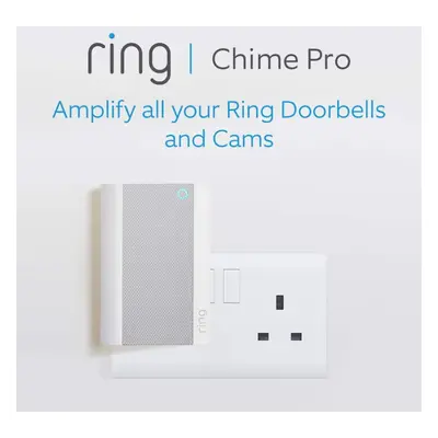 All-new Ring Chime Pro, white