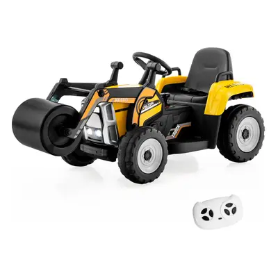 Kids Ride on Road Roller 12V Battery Powered Electric Tractor Remote