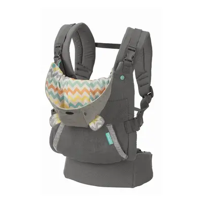 Infantino Cuddle Up Ergonomic Hoodie Carrier, Grey