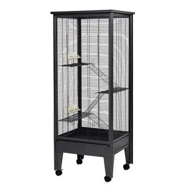 Little Friends Large Chewproof Tall Chinchilla Metal Cage