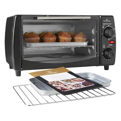 MisterChefÂ® Super Electric Mini Oven 10L, Timer, Year Warranty