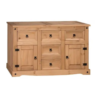 Corona Sideboard Large Door Drawer Solid Mexican Pine Furniture