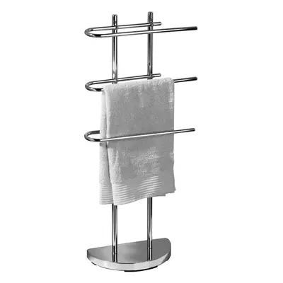 Premier Housewares Towel Rails Towel Holder Free Standing Towel Stand Towel Drying Rack Towel Ra