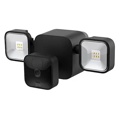 Blink Outdoor + Floodlight | wireless, battery-powered HD floodlight mount and smart security ca