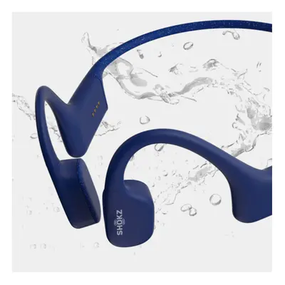 Shokz OpenSwim MP3 Swimming Headphones Bone Conduction Open Ear Earphones Blue