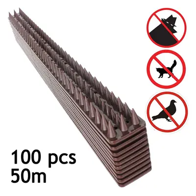 Garden Fence Wall Anti-Climb Security Spikes (100 Pcs, 50m)