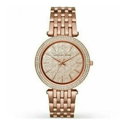 Michael Kors MK3399 Darci Rose Gold Crystal Bezel Ladies Womens Watch