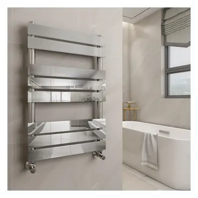 Juva x 500mm Chrome Flat Panel Heated Towel Rail