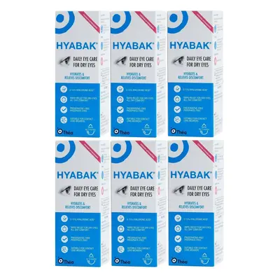 Hyabak Ocular Lubricant 10ml 0.15% - Pack of