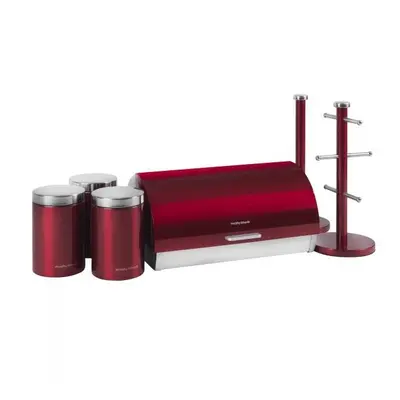 Morphy Richards Piece Red Storage Set