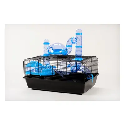 The Landmark Blue Small Animal Hamster Cage with Accessories RRP 49.99