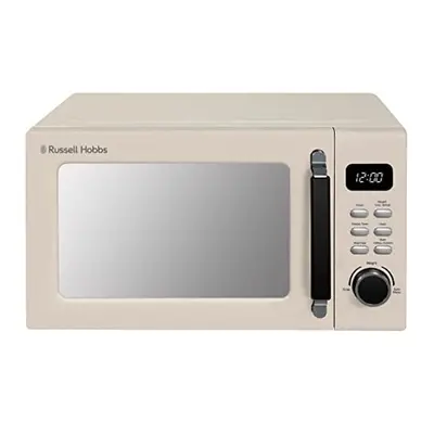 Russell Hobbs Cream Microwave 20L 800W Freestanding Digital RHM2026C