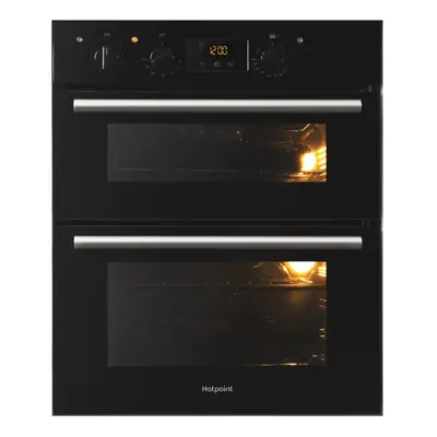 Hotpoint DU2540BL Class Built Under 60cm Electric Double Oven Black New