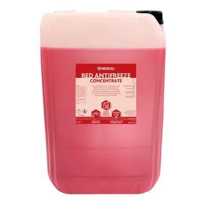 Hexeal Red Antifreeze & Coolant I 25L I -37 ÂºC /High Concentrate/Longlife