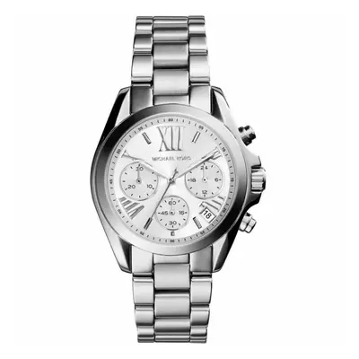 Michael Kors Bradshaw Ladies Chronograph Watch Silver Bracelet and Dial MK6174