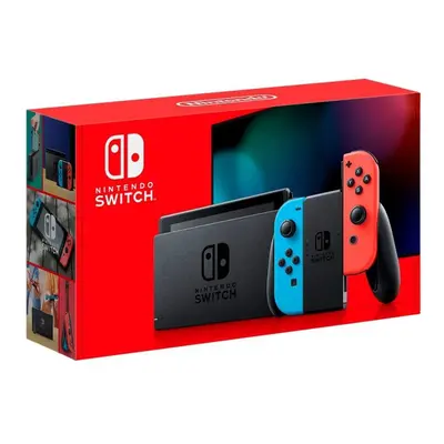 Nintendo Switch Console (2019) | Blue & Red