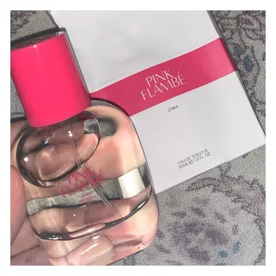 Zara Pink FlambÃ© Women Eau De Toilette Fragrance ml 3.0 Oz