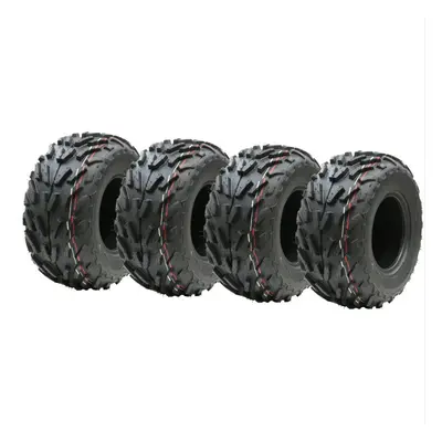 16x8.00-7 quad ATV tyres, 16x8-7 ATV E marked road legal tyre 7" inch, Set of 4.