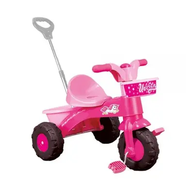 Dolu Unicorn My First Trike Parent Handle - Pink