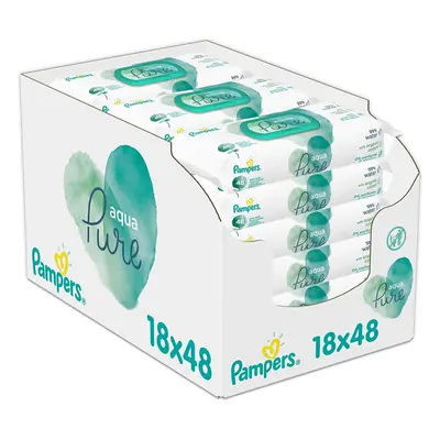 Pampers Aqua Pure Baby Wipes Packs = Baby Wipes