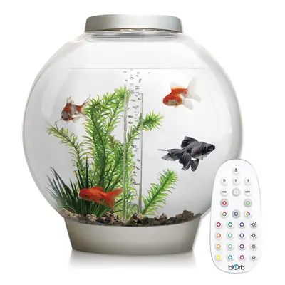 BiOrb Classic 30L Aquarium in Silver with MCR LED Lighting