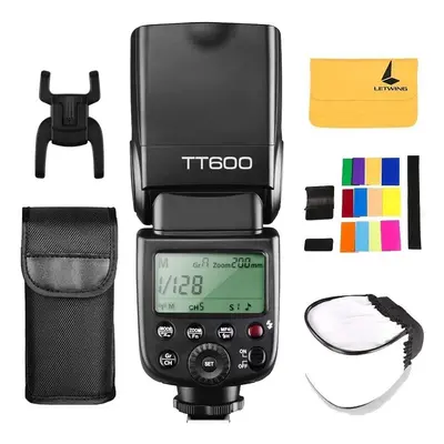 Godox TT600 2.4G Wireless Flash Speedlite Master/Slave Flash with Built-in Trigger System Compat