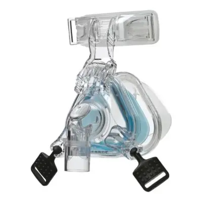 Respironics 742934-EA CPAP Nasal Style ComfortGel Mask with Headgear, Blue - Medium