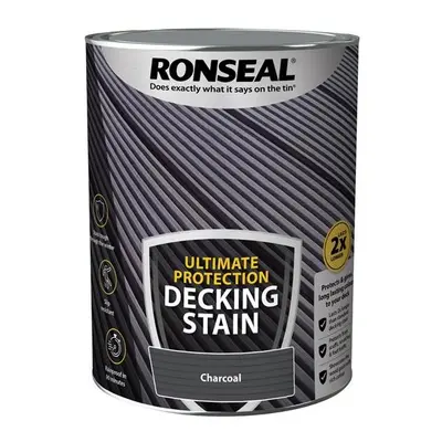 Ronseal Ultimate Protection Decking Stain Charcoal litre