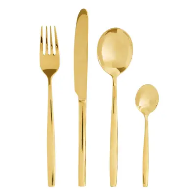 Avie Pc Rose Gold Finish Cutlery Set