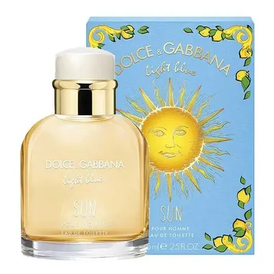 D&G Light Blue Sun Pour Homme Summer 75ml EDT Spray