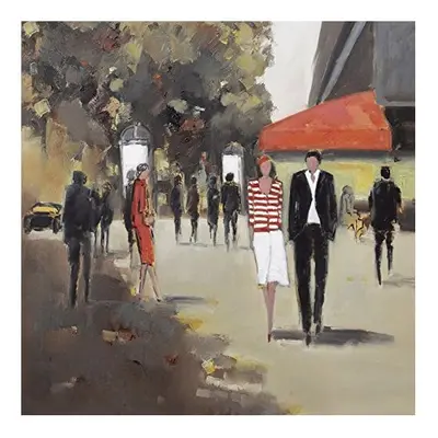 Jon Barker (CafÃ De La Paix - Paris) x x 4cm Canvas Print