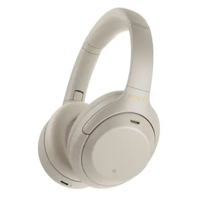 Sony WH-1000XM4 Silver Noise-Cancelling Over-Ear Wireless Headphones