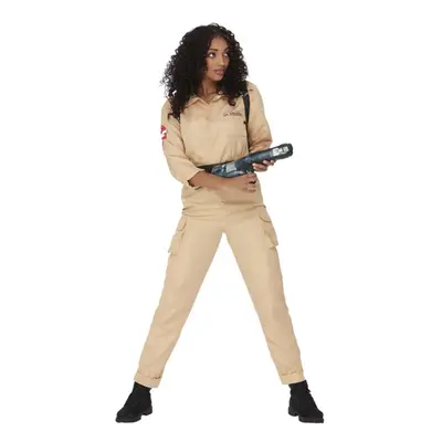 Womens Ghostbusters Lady Fancy Dress Costume (Size 16-18)