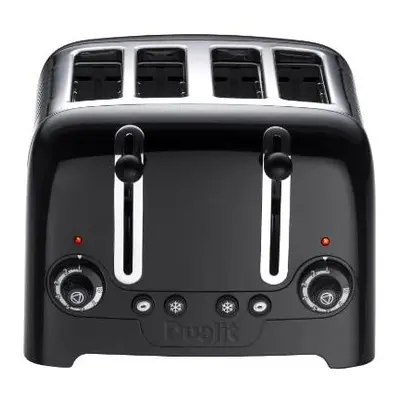 Dualit 4 Slot Lite Toaster in Black Finish