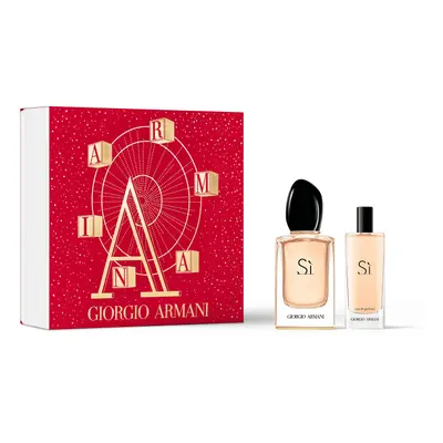 Giorgio Armani Si Gift Set 50ml EDP Spray & 15ml Travel Spray