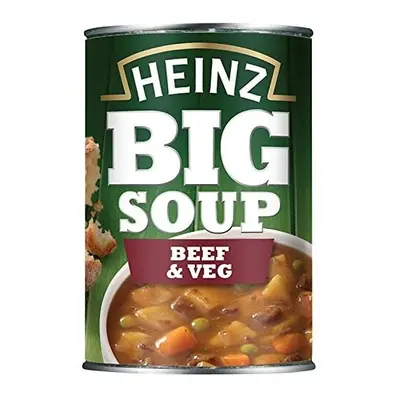 Heinz Big Soup Beef and Vegetable, g (Pack of 12)