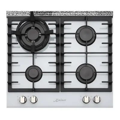 Kaiser Grand Chef Turbo Burner Gas Hob - White