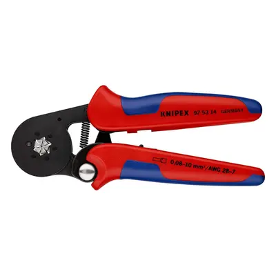 KNIPEX Self-Adjusting Crimping Pliers for wire ferrules with lateral access (180 mm) 53