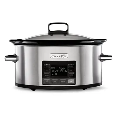 Crockpot CSC066 TimeSelect Slow Cooker 5.6 Litres Watt Brushed Stainless