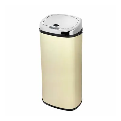 Morphy Richards Chroma Square Sensor Bin with Infrared Technology, Cream, Litre