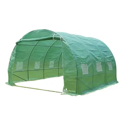 VOUNOT 3x3x2m 9mÂ² Polytunnel Greenhouse Gardening Walk In Tent