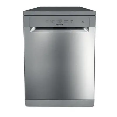 Hotpoint H2FHL626XUK Place Freestanding Dishwasher in Stainless Steel