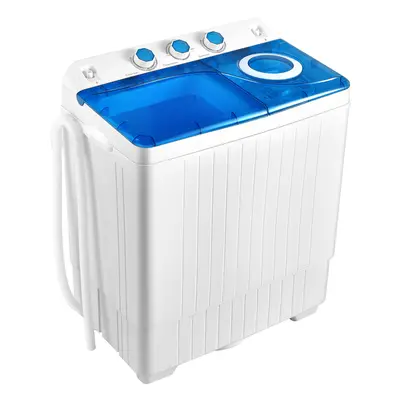 Washing Machine Portable Twin Tub LaundryWasher 6.5KG Washer 2KG Dryer