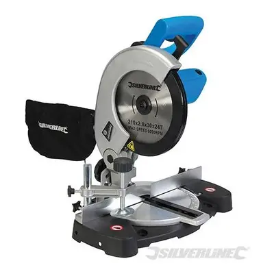 Silverline Diy 1400w Compound Mitre Saw 210mm 1400w - Blade - saw compound mitre silverline 1400